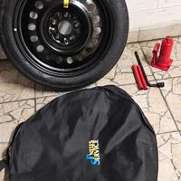 Ruotino di Scorta 17" con sacca e Cric