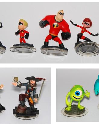 Disney Infinity 1.0 vari personaggi ed accessori