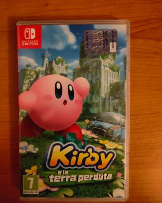 Kirby e la terra perduta Nintendo switch