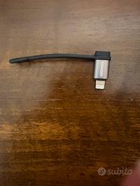 Adattatore usb c femmina/lightning maschio