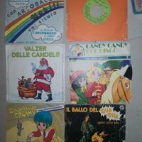 6 Dischi vinile bambini