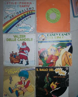 6 Dischi vinile bambini