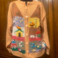 Cardigan maglia in cotone donna Binomio tg 44