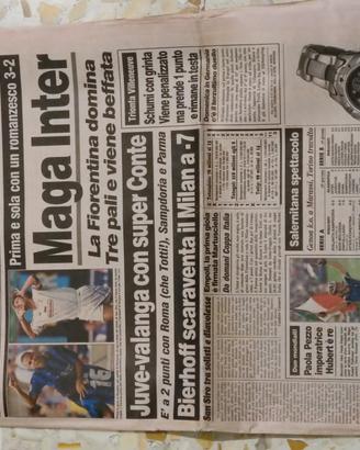 Originale Gazzetta dello Sport, 22 settembre 1997