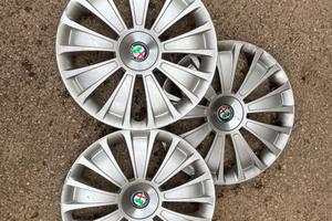 3 copricerchi alfa romeo da 16 pollci