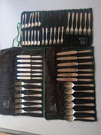 Cristofle, Posate Vintage argento per 6 commensali