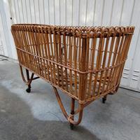 Lettino in Vimini vintage