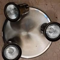 plafoniera con faretti