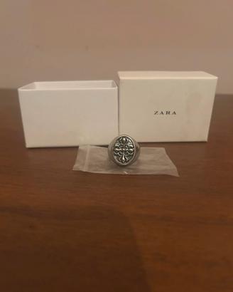 Anello Chevalier Zara Signet Ring inciso vintage