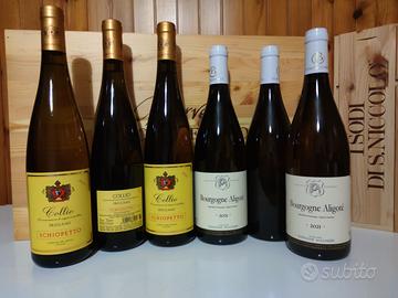 Lotto vino bianco Borgogna e Collio