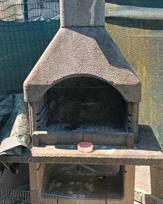 barbecue in cemento