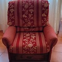 poltrona stile arte povera
