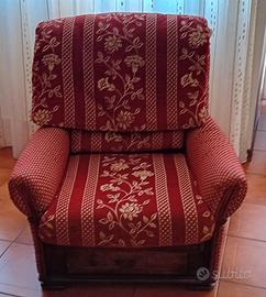 poltrona stile arte povera