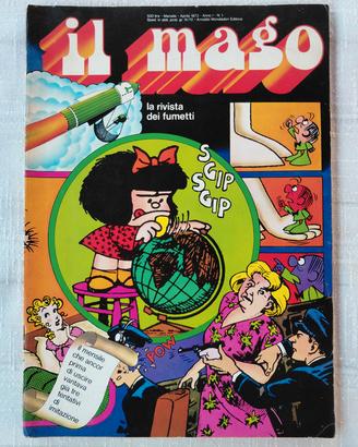 IL MAGO N. 1 Aprile 1972 Prima Edizione Mafalda 