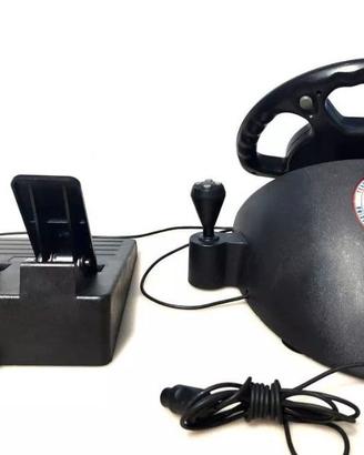 Volante e Pedaliera team Mad Catz True Analog