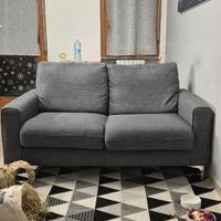 Divano PoltroneSofa 2 posti grigio