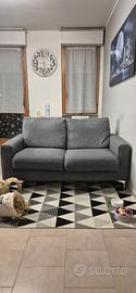 Divano PoltroneSofa 2 posti grigio