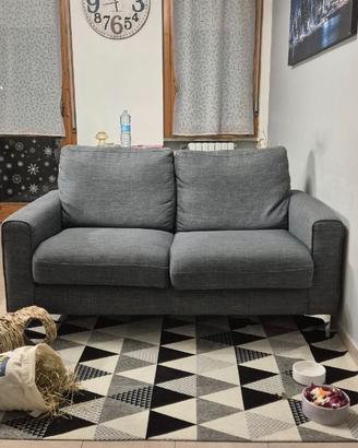 Divano PoltroneSofa 2 posti grigio