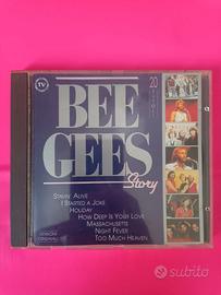 CD - Bee Gees Story copertina album vintage