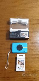 Polaroid snaptouch azzurra + pacco da 50 fogli 