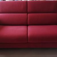 Divano letto in microfibra