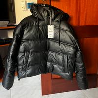 Bomber / giubbotto nero con cappuccio Zara