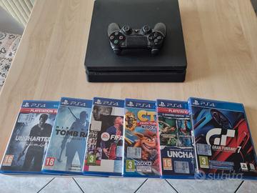 PS4 con 6 giochi