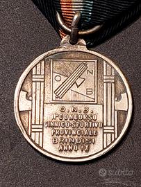 medaglia ONB Brindisi  1931