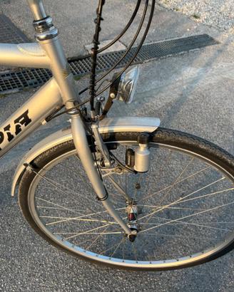 Bicicletta anni 90 con tutti componenti in allumin