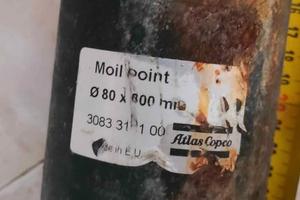 Punta martello escavatore