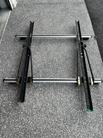 barre porta oggetti + 2 portabici