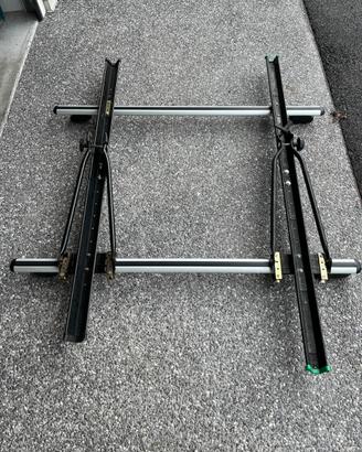 barre porta oggetti + 2 portabici
