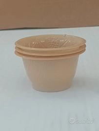 COPPETTE per GELATO/DESSERT COLOR NOCCIOLA 100cc