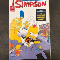 I Simpson fumetti Macchia nera Bongo Comics