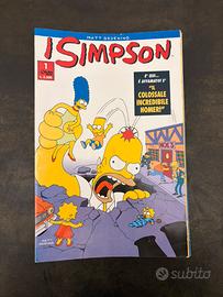 I Simpson fumetti Macchia nera Bongo Comics