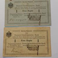 lotto 2 banconote Germania rare