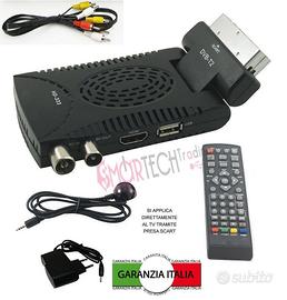 Decoder digitale terrestre DVB-T2   NUOVO DI ZECCA