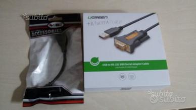 Cavo otg + cavo usb-seriale+hdmi 90 gradi