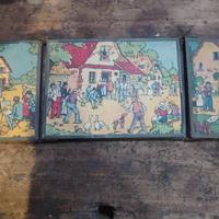 Specchio trittico vintage