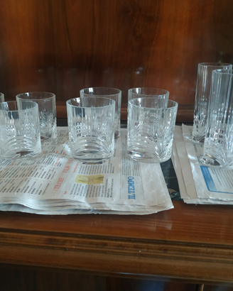 Set bicchieri di cristallo (12 pezzi)