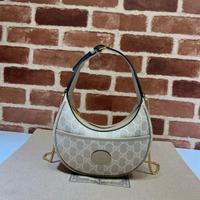 Borsa a mezzaluna Gucci