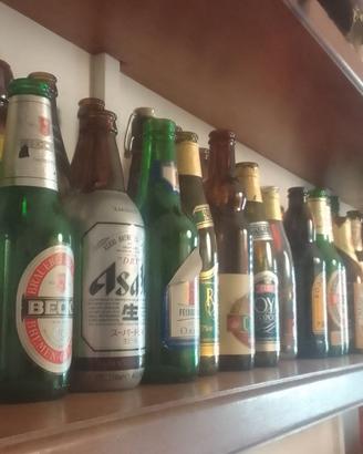 Bottiglie di birra per collezionisti