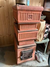 Stufa in terracotta Becchi Forlì