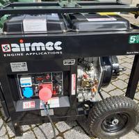 Generatore Diesel 5,6 Kw  presa 380 e 220