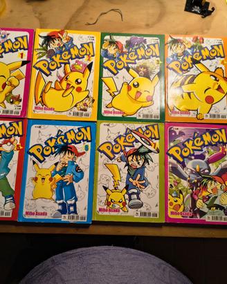 Pokemon manga Miho Asada collezione completa ITA