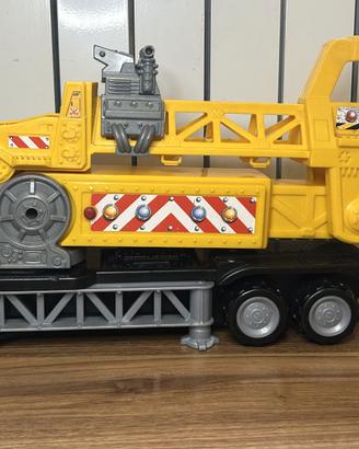 Fisher Price Mattel Camion Gru Gigante Vintage 