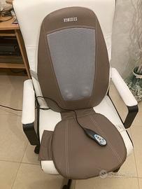 Cuscino Homedics shiatsu massaggio schiena e lombi