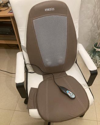 Cuscino Homedics shiatsu massaggio schiena e lombi