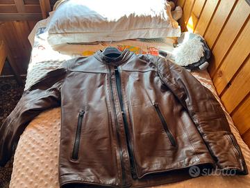 Giacca in pelle marrone DAINESE tg 48
