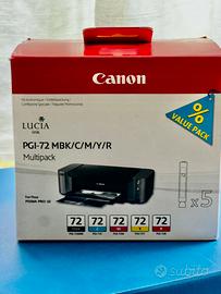 Inchiostro CANON PGI-72 MBK/C/M/Y/R Multipack opz2
